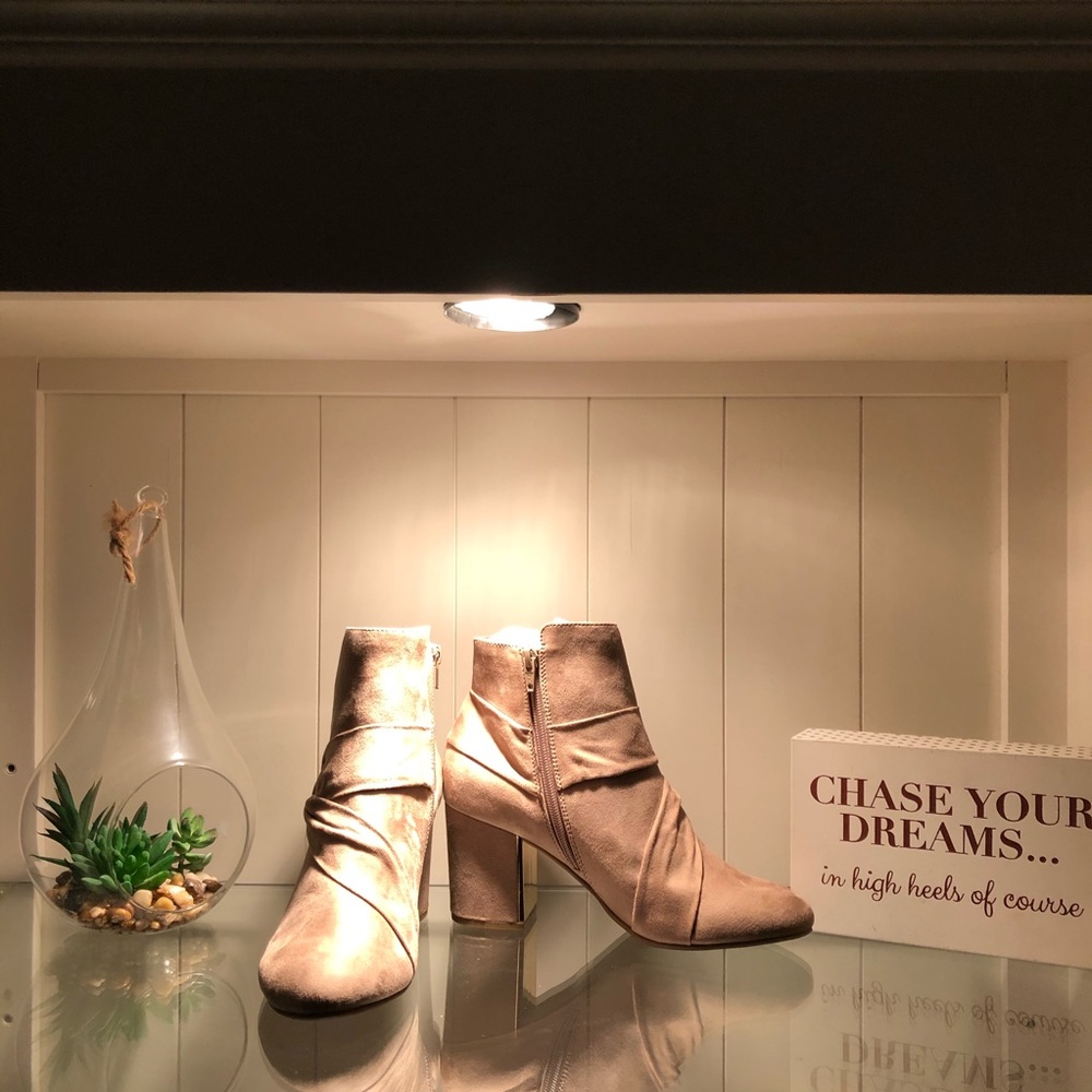 Taupe Twist Bootie
